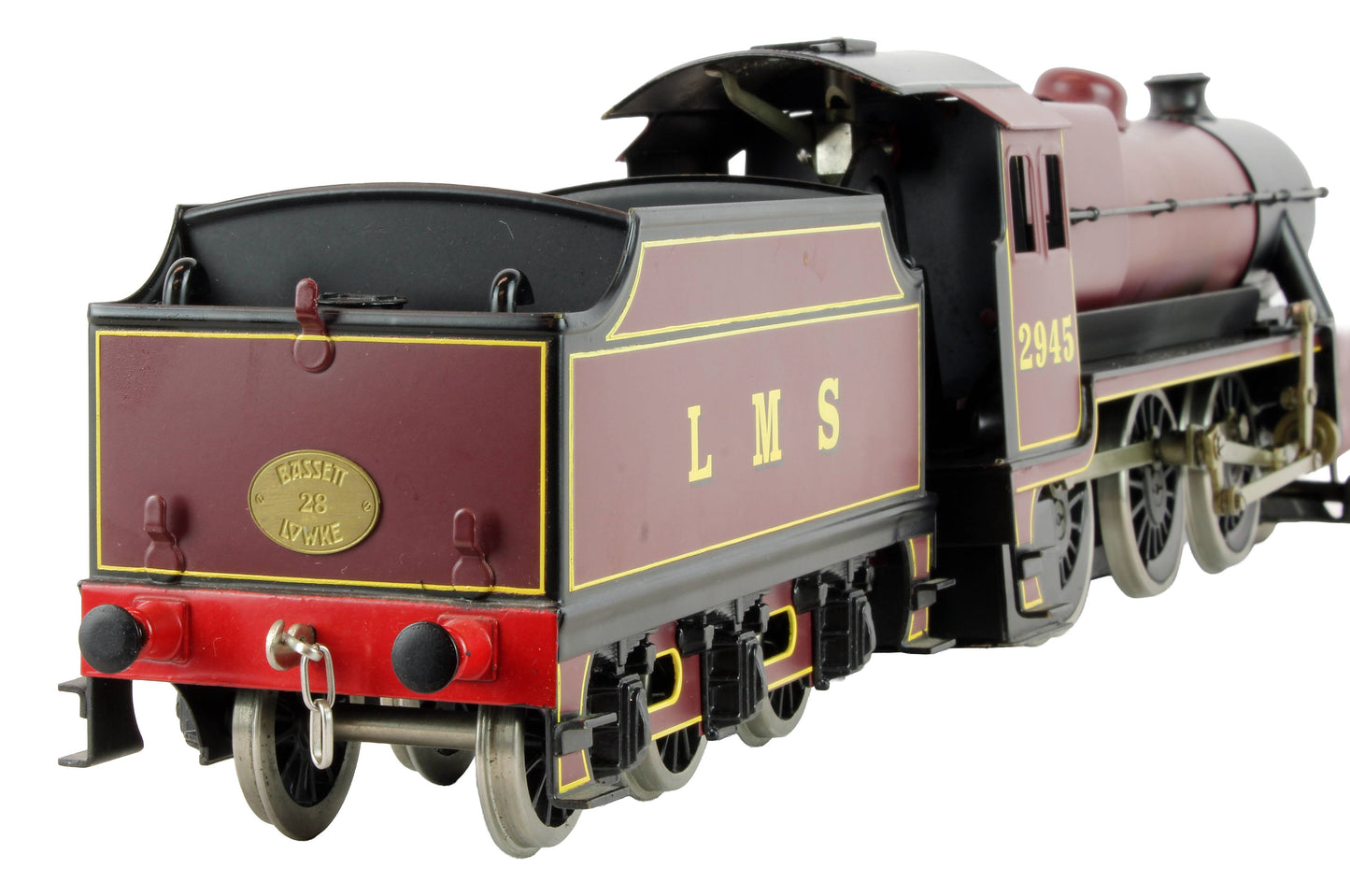 Pre-Owned BL99002 Stanier Mogul 2-6-0 2945 in LMS Lined Maroon Steam Locomotive - special edition of 750