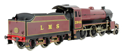 Pre-Owned BL99002 Stanier Mogul 2-6-0 2945 in LMS Lined Maroon Steam Locomotive - special edition of 750