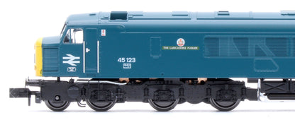 948106 Class 45 45123 "The Lancashire Fusilier" BR Blue With Headcode Blinds