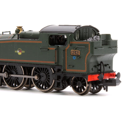 Class 5101 Large Prairie British Railways BR Lined Green (Late Crest) 2-6-2 Tank Locomotive No.4141