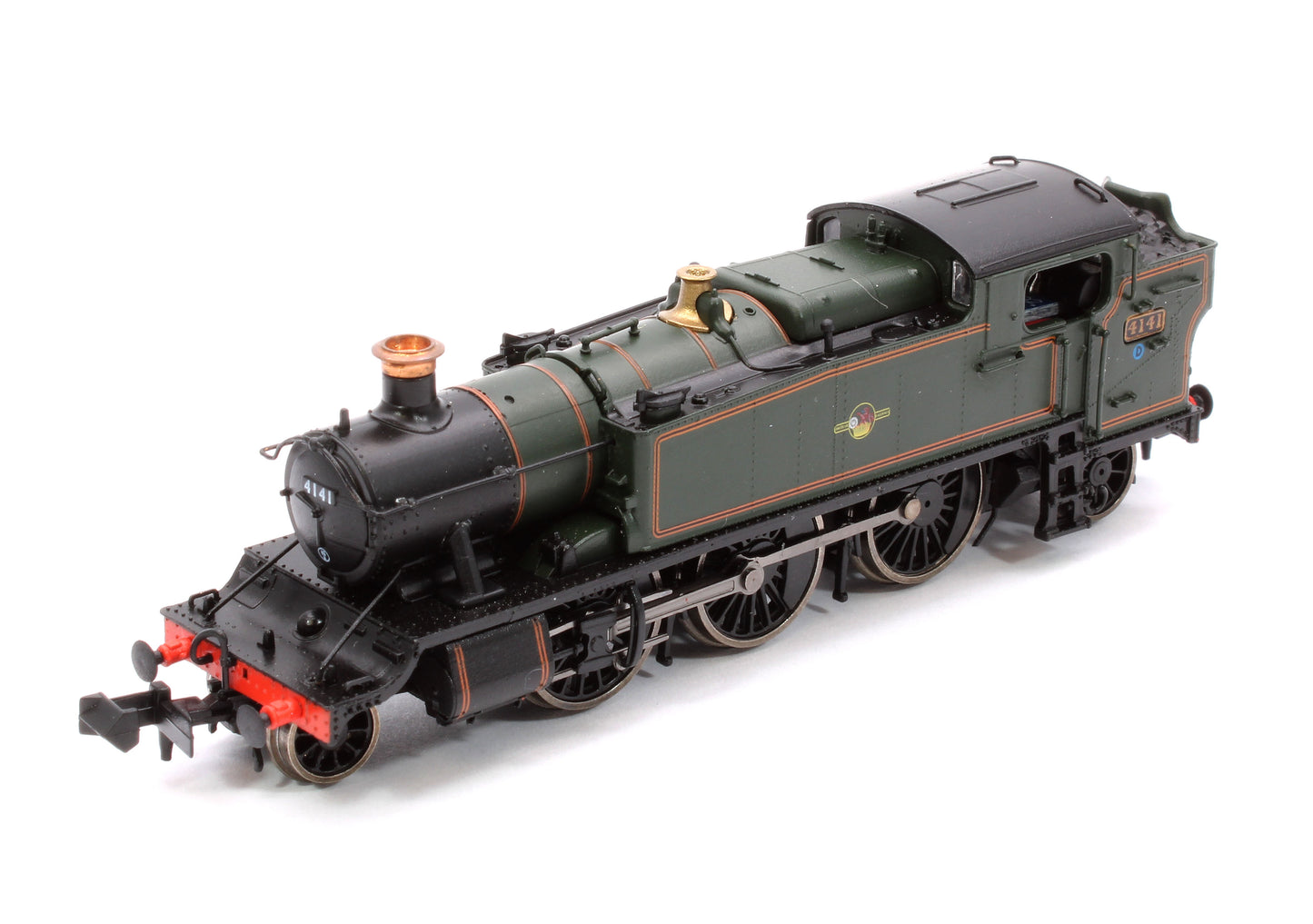 Class 5101 Large Prairie British Railways BR Lined Green (Late Crest) 2-6-2 Tank Locomotive No.4141