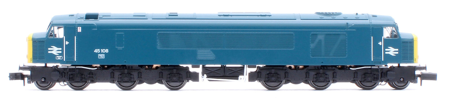Class 45 45108 BR Blue With Domino Headcodes Diesel Locomotive