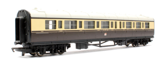 Pre-Owned GWR Chocolate & Cream Composite Coach No.6105
