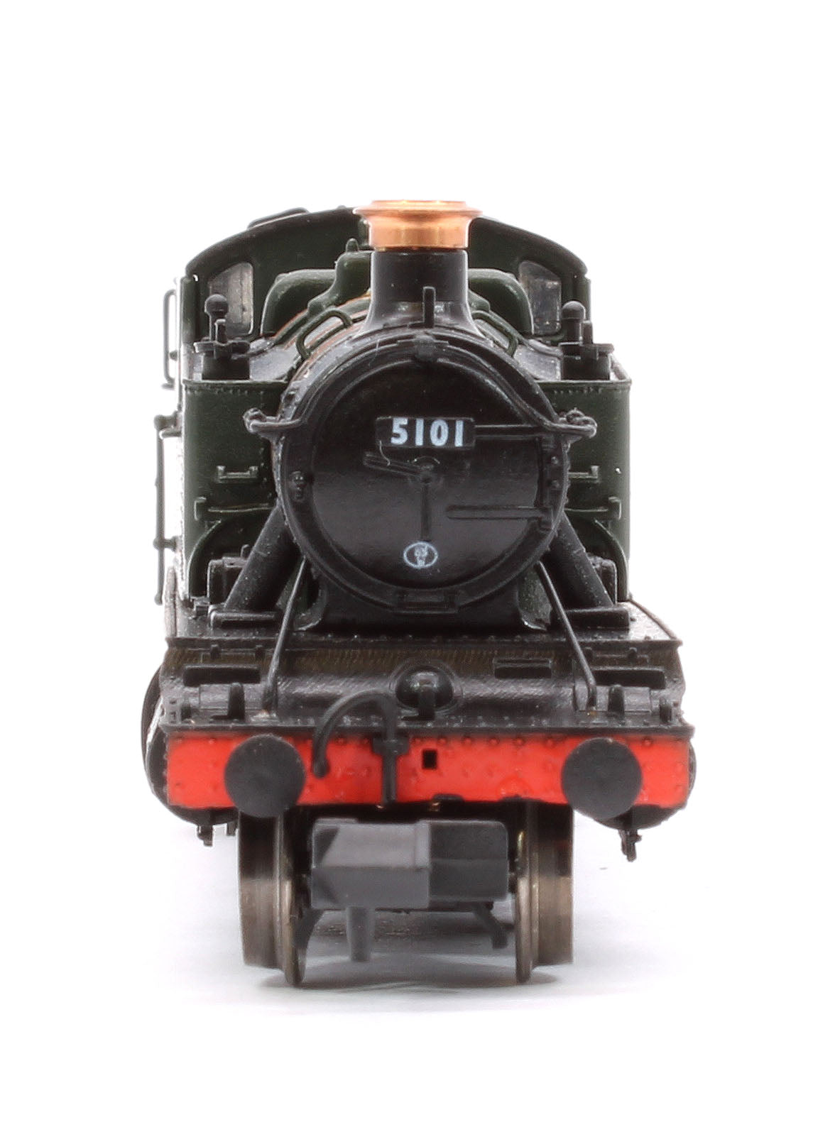 Class 5101 Large Prairie British Railways BR Lined Green (Late Crest) 2-6-2 Tank Locomotive No.5101