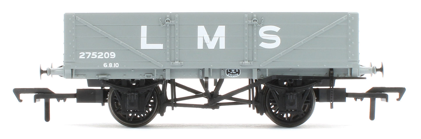 950005 LNWR D84 4-Plank Open LMS Grey (pre-1936) No.275209