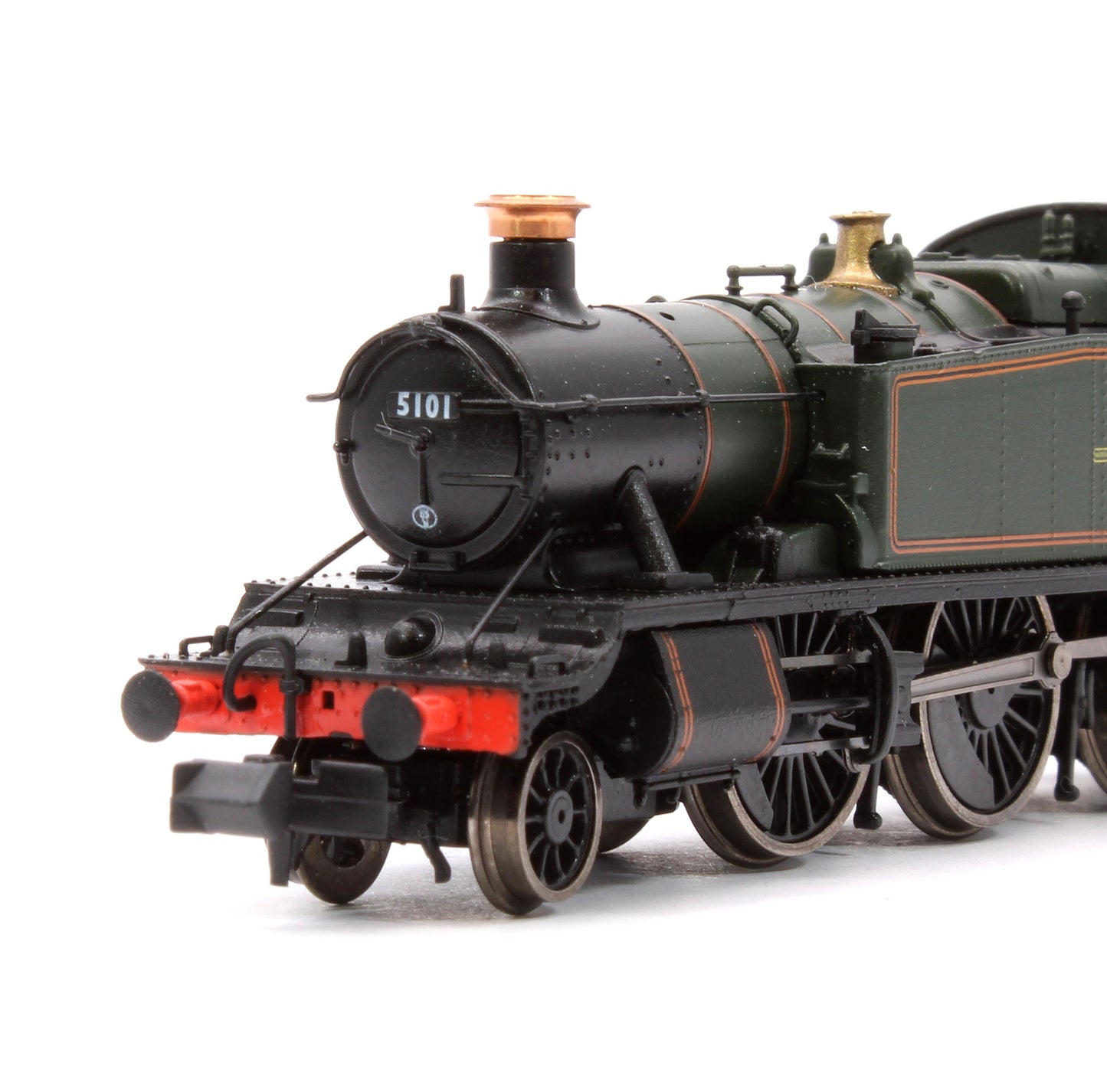 Class 5101 Large Prairie British Railways BR Lined Green (Late Crest) 2-6-2 Tank Locomotive No.5101