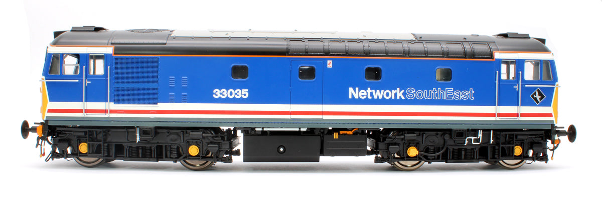 Pre-Owned BRCW Type / Class 33 Bo-Bo (Version 3) Network SouthEast 33035 Diesel Locomotive