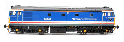 Pre-Owned BRCW Type / Class 33 Bo-Bo (Version 3) Network SouthEast 33035 Diesel Locomotive