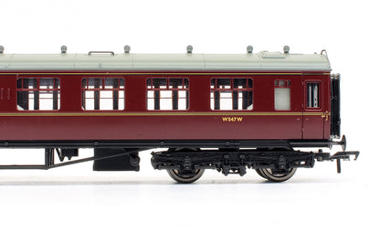 Pre-Owned 34-201 Collett Second Corridor Coach 'W547W' BR Maroon
