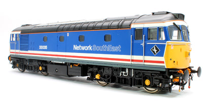 Pre-Owned BRCW Type / Class 33 Bo-Bo (Version 3) Network SouthEast 33035 Diesel Locomotive