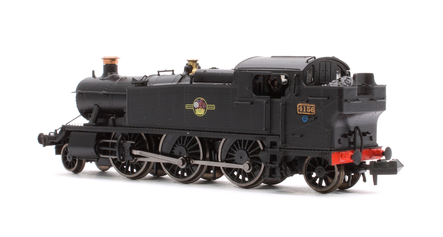 Pre-Owned S2103-08 Class 5101 Large Prairie British Railways BR Black (Late Crest) 2-6-2 Tank Locomotive No.4156