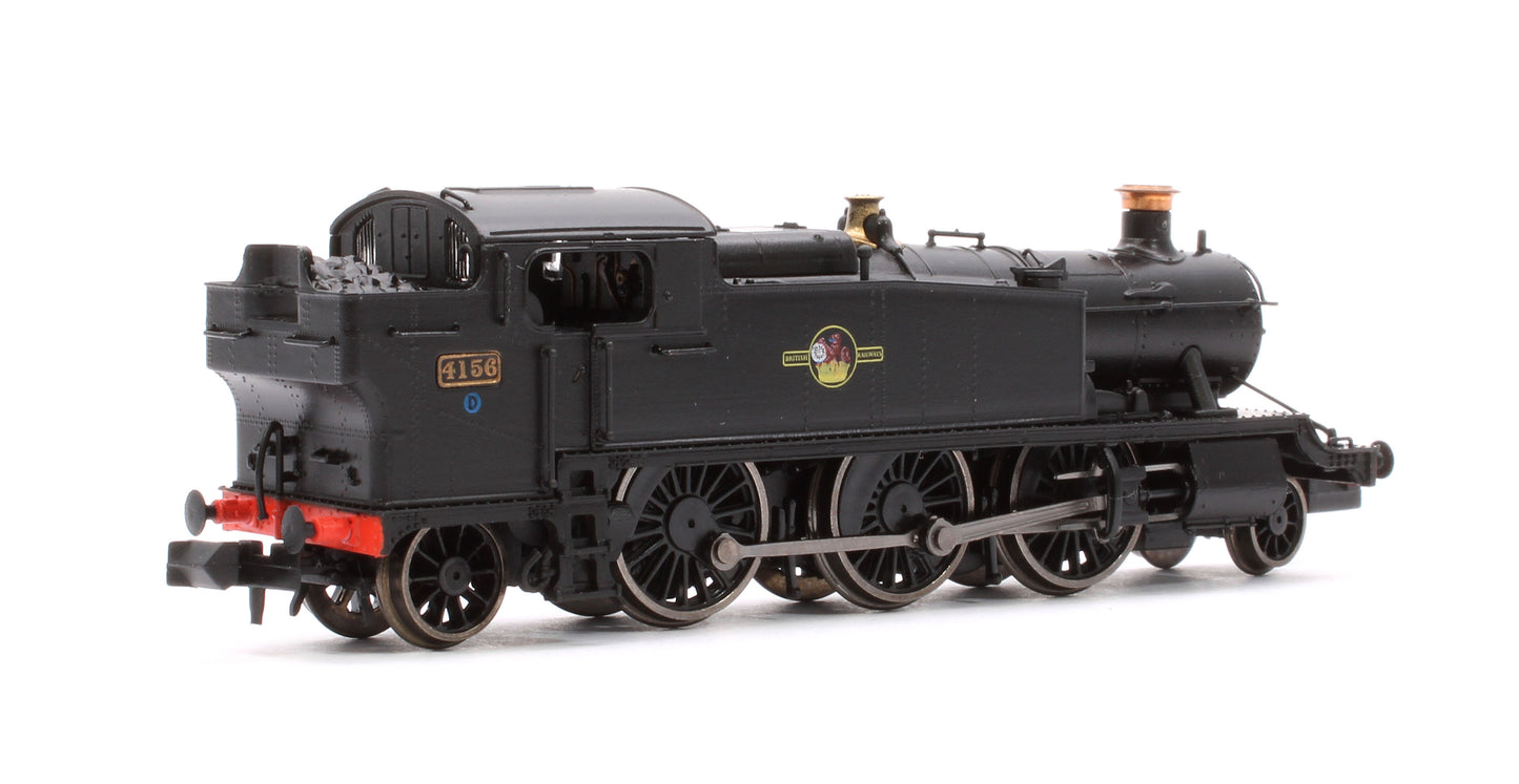 Class 5101 Large Prairie British Railways BR Black (Late Crest) 2-6-2 Tank Locomotive No.4156