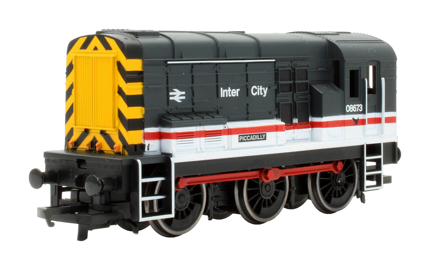 Pre-Owned R3490 RailRoad Intercity Class 08673 'Piccadilly' Diesel Shunter Locomotive