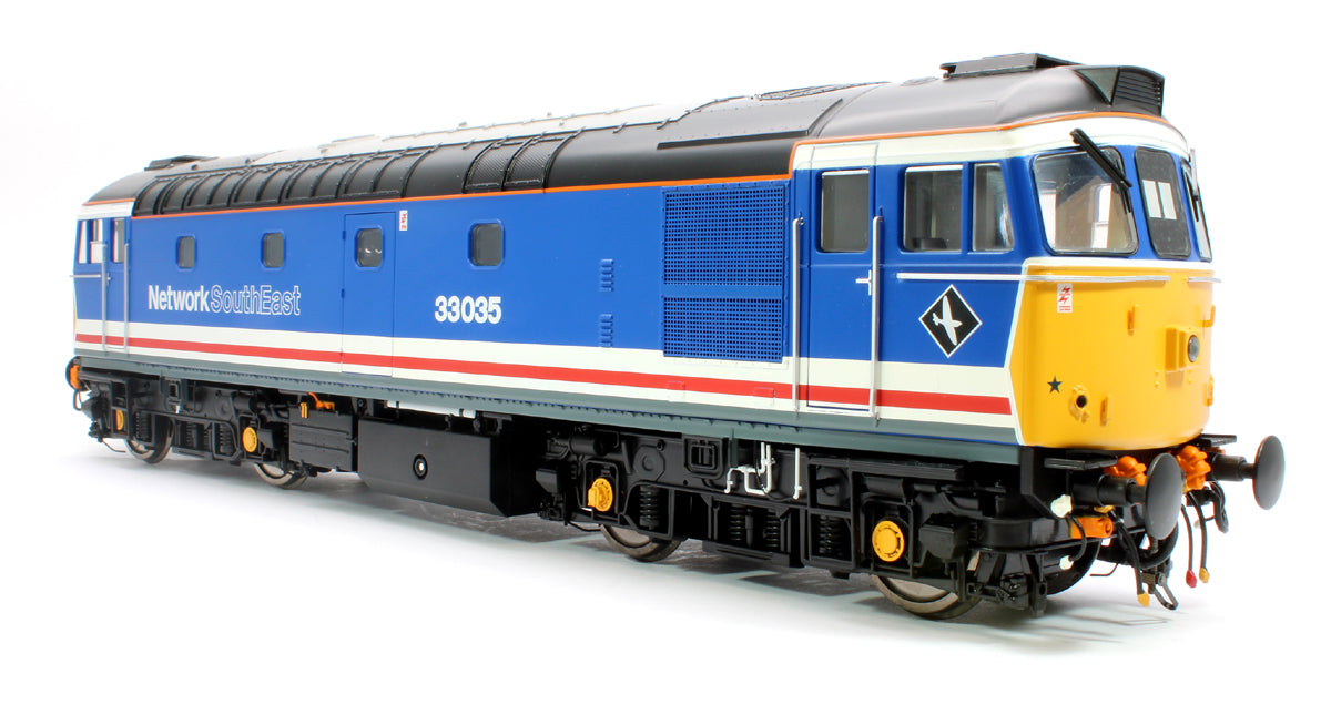Pre-Owned BRCW Type / Class 33 Bo-Bo (Version 3) Network SouthEast 33035 Diesel Locomotive