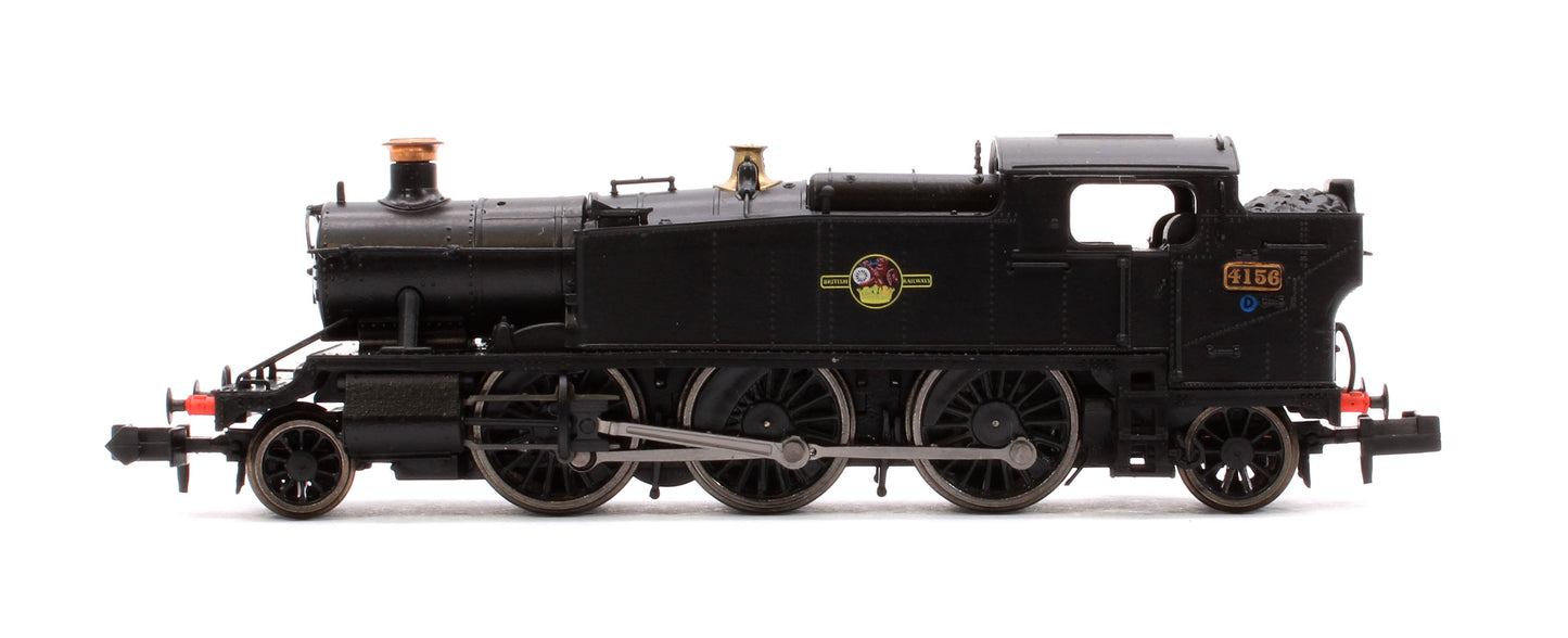 Pre-Owned S2103-08 Class 5101 Large Prairie British Railways BR Black (Late Crest) 2-6-2 Tank Locomotive No.4156