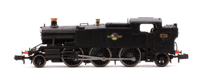 Pre-Owned S2103-08 Class 5101 Large Prairie British Railways BR Black (Late Crest) 2-6-2 Tank Locomotive No.4156