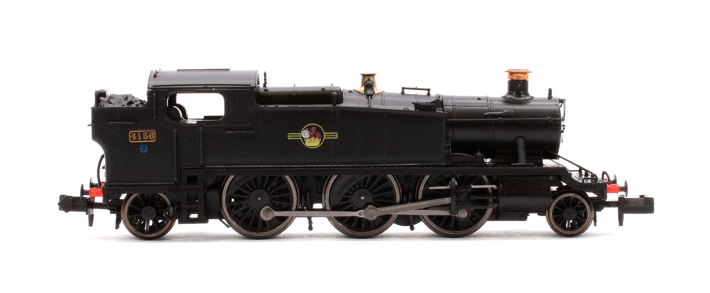 Pre-Owned S2103-08 Class 5101 Large Prairie British Railways BR Black (Late Crest) 2-6-2 Tank Locomotive No.4156