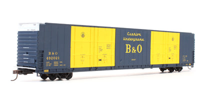 Pre-Owned 932-3531 Pullman Standard 86' Hi-Cube Box Car 8-Door Baltimore & Ohio (Old) - Road #492021