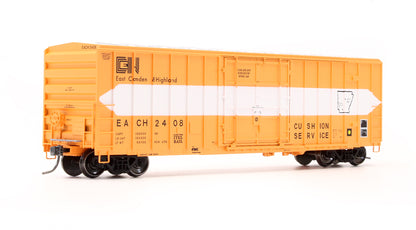 Pre-Owned EE-1851-1 East Camden & Highland FMC 5327 Box Car With 12' Plug Door Each - Road #2408