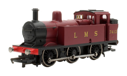 Pre-Owned R2674 LMS 0-6-0T Class 3F '7413' Steam Locomotive