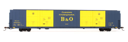 Pre-Owned 932-3531 Pullman Standard 86' Hi-Cube Box Car 8-Door Baltimore & Ohio (Old) - Road #492021