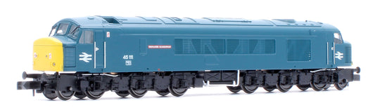 Class 45 45111 "Grenadier Guardsman" BR Blue With Sealed Beam Headlights Diesel Locomotive