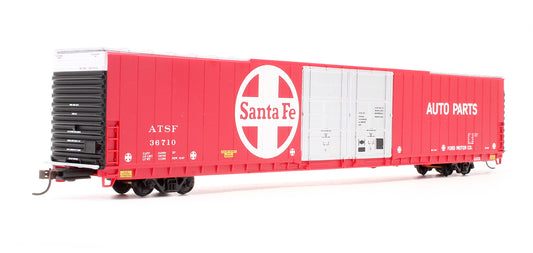 Pre-Owned 932-3505 Pullman Standard 86' Hi-Cube Box Car 4-Door Santa Fe (Old) - Road #36710