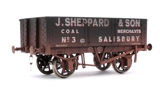 5 Plank 9 Ft J Sheppard No3 - Weathered