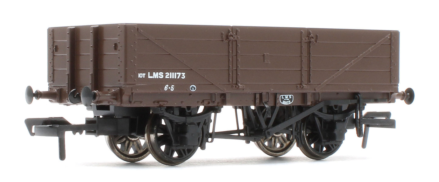 950008 LNWR D84 4-Plank Open LMS Bauxite (post-1936) No.211173