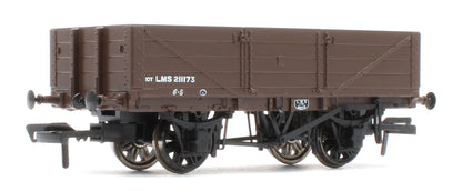 950008 LNWR D84 4-Plank Open LMS Bauxite (post-1936) No.211173