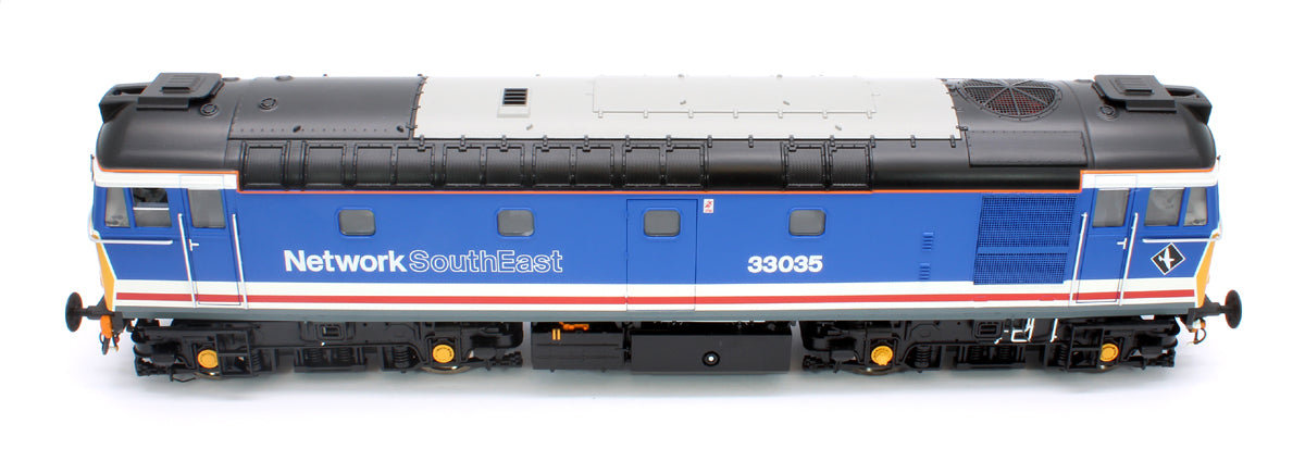 Pre-Owned BRCW Type / Class 33 Bo-Bo (Version 3) Network SouthEast 33035 Diesel Locomotive