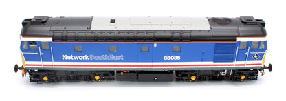 Pre-Owned BRCW Type / Class 33 Bo-Bo (Version 3) Network SouthEast 33035 Diesel Locomotive