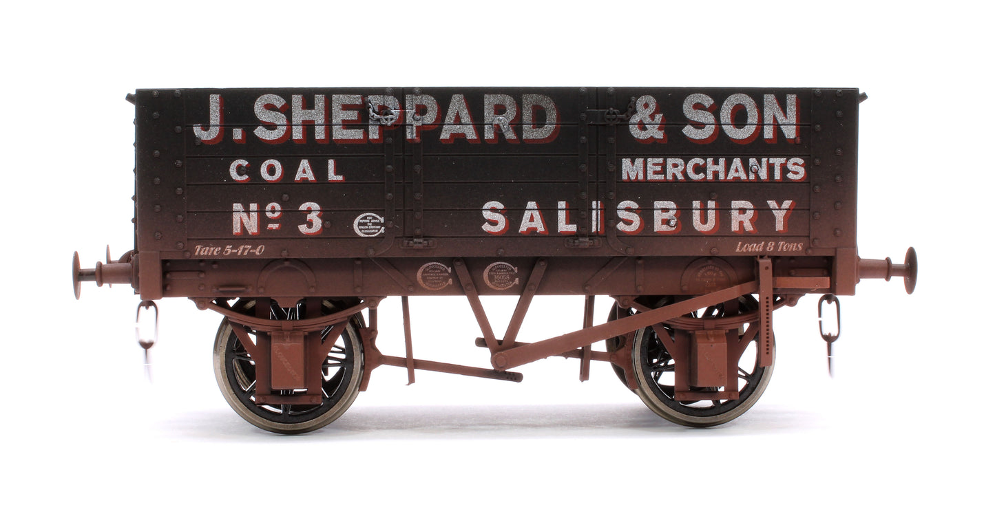 5 Plank 9 Ft J Sheppard No3 - Weathered