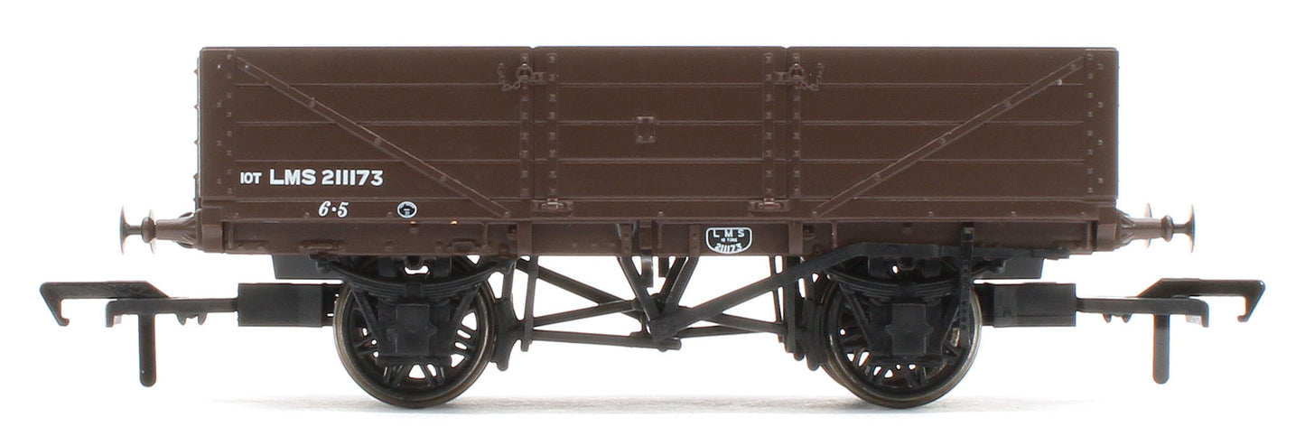 950008 LNWR D84 4-Plank Open LMS Bauxite (post-1936) No.211173