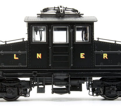 Pre-Owned North Eastern Railway ES1 LNER Unlined Black Bo-Bo Electric Locomotive No.1