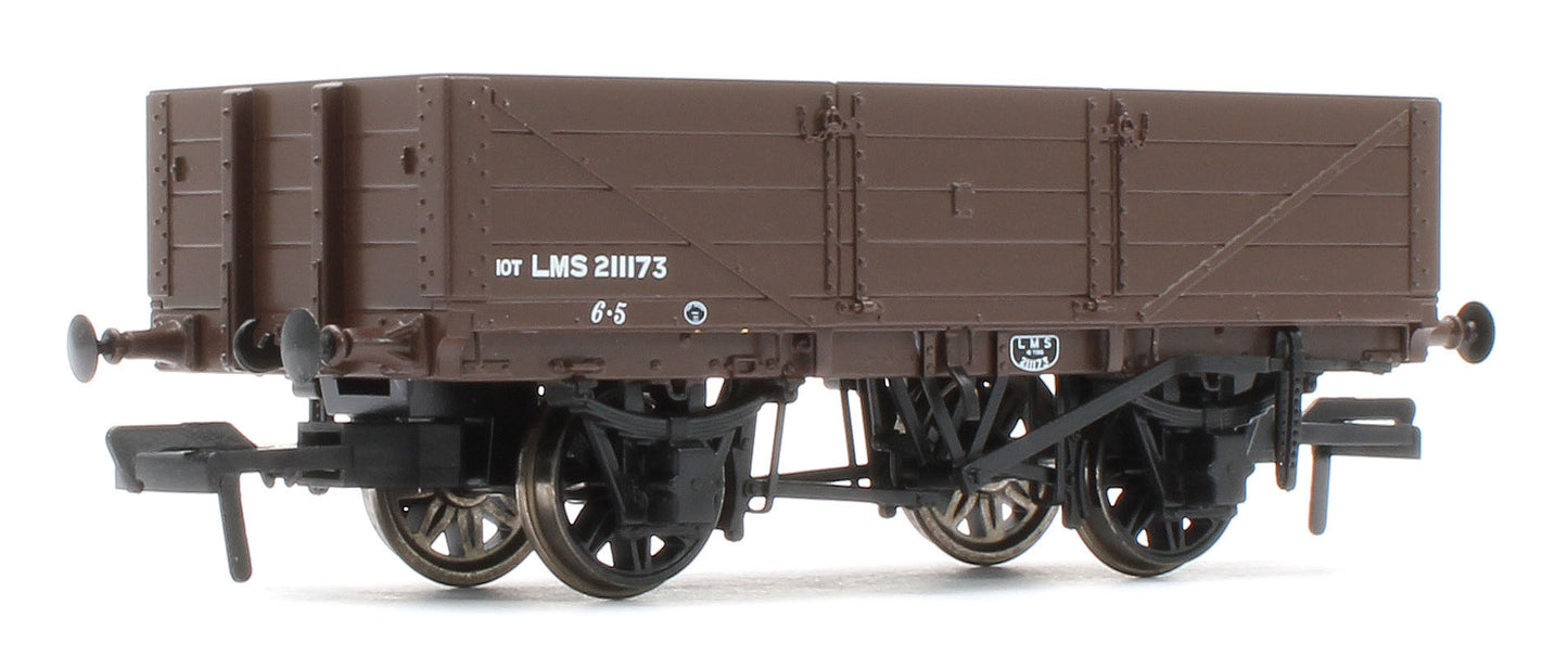950008 LNWR D84 4-Plank Open LMS Bauxite (post-1936) No.211173