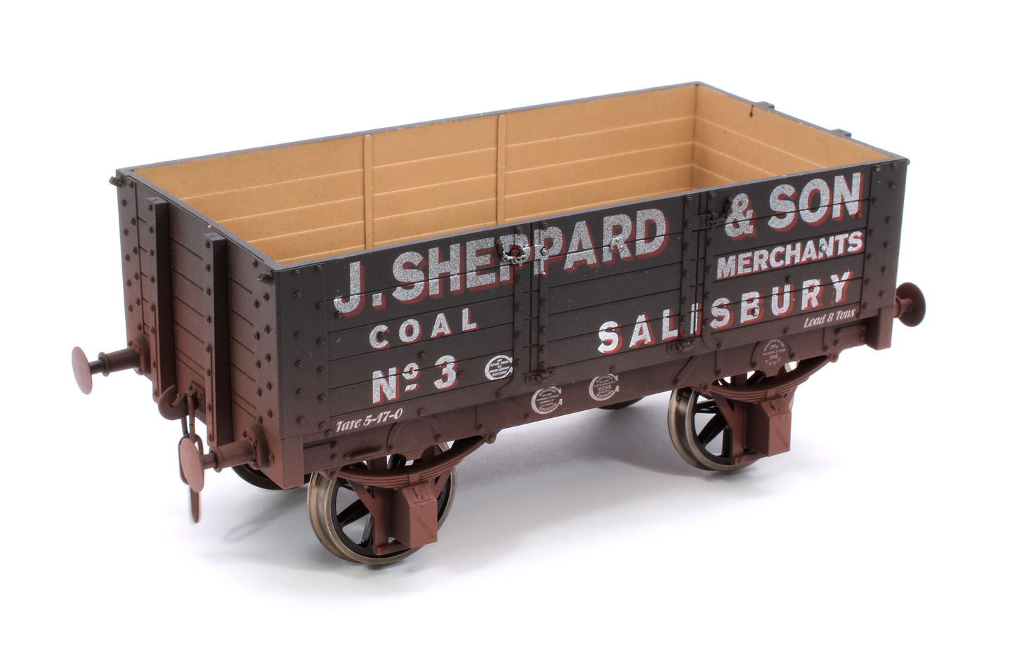 5 Plank 9 Ft J Sheppard No3 - Weathered