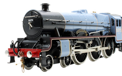 Pre-Owned LMS Caledonian Blue Jubilee Class A4 4-6-0 Tender 5573 'Newfoundland' Steam Locomotive
