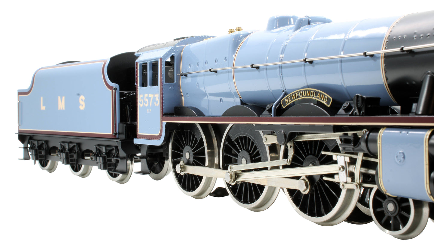 Pre-Owned LMS Caledonian Blue Jubilee Class A4 4-6-0 Tender 5573 'Newfoundland' Steam Locomotive