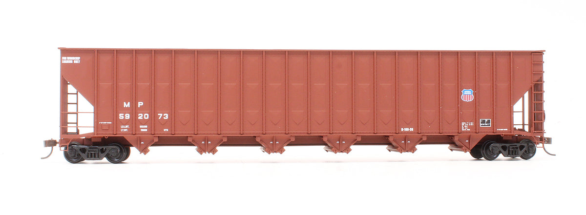 Pre-Owned 932-25684 Greenville 7,000 Cubic Foot Wood Chip Hoppers Union Pacific - 2 Pack