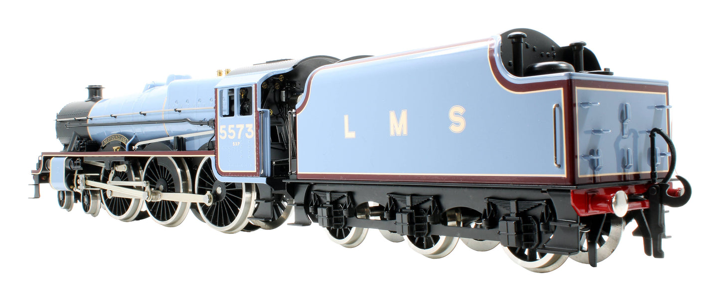 Pre-Owned LMS Caledonian Blue Jubilee Class A4 4-6-0 Tender 5573 'Newfoundland' Steam Locomotive