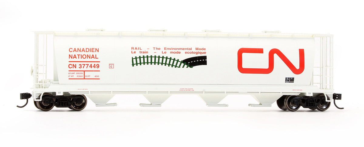 Pre-Owned 910-7330 59' Cylindrical Hopper Canadian National - Road #377449