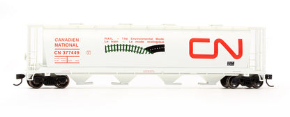 Pre-Owned 910-7330 59' Cylindrical Hopper Canadian National - Road #377449