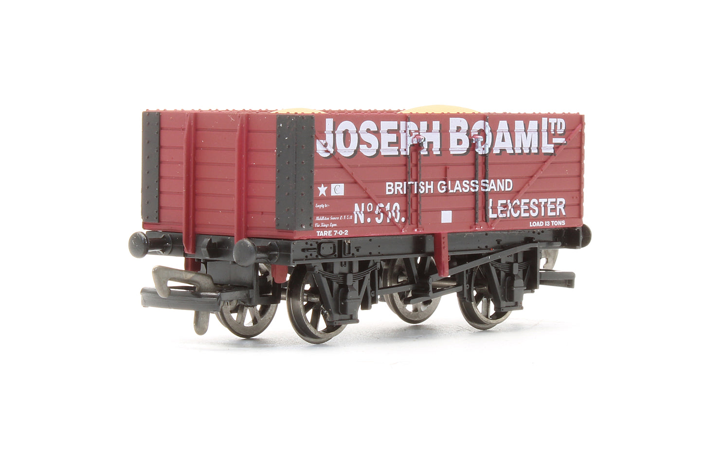 Pre-Owned 'Joseph Boam Ltd' 7 Plank Wagon No.510 With Sand Load