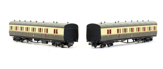 Pre-Owned B Set Coach Pack GWR Chocolate & Cream 6894 & 6895