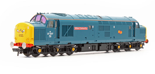 Pre-Owned 35-302ZSFX Class 37207 'William Cookworthy' BR Blue Diesel Locomotive - DCC Sound - Exclusive Edition