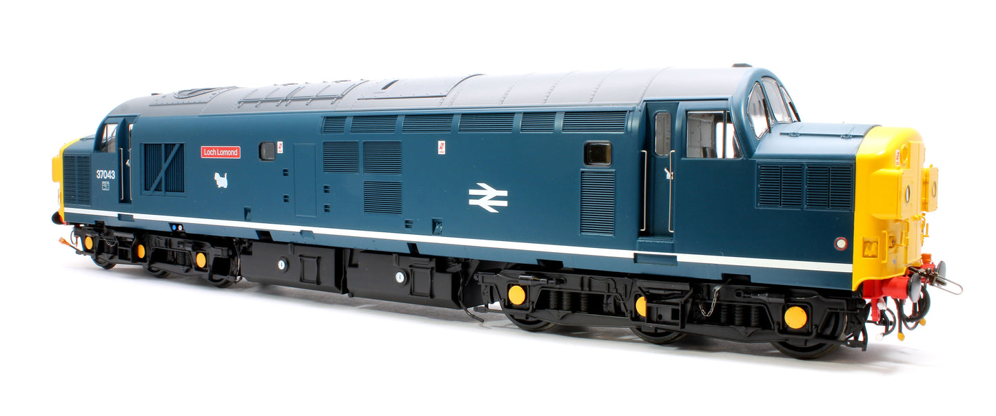 Class 37 043 'Loch Lomond' BR Blue With White Stripe Diesel Locomotive