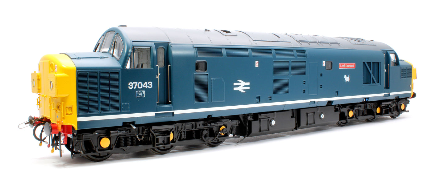 Class 37 043 'Loch Lomond' BR Blue With White Stripe Diesel Locomotive