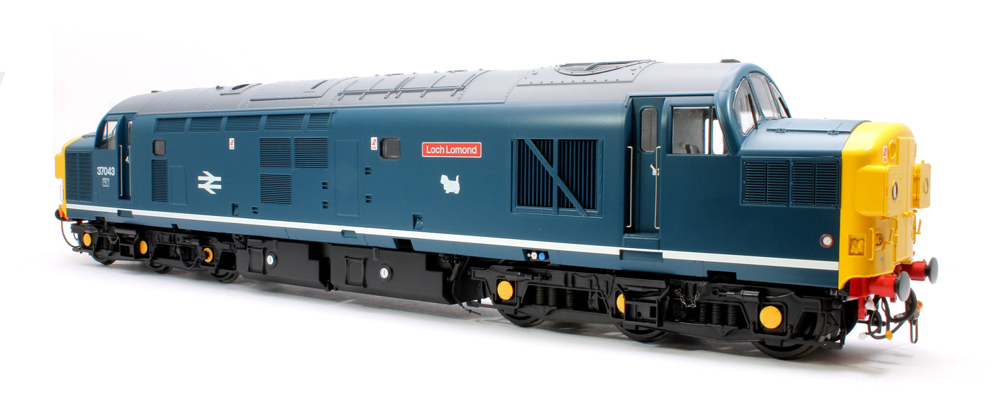 Class 37 043 'Loch Lomond' BR Blue With White Stripe Diesel Locomotive