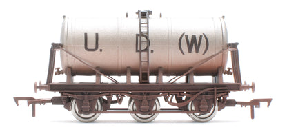 4F-031-142 6 Wheel Milk Tanker U.D.W - Weathered